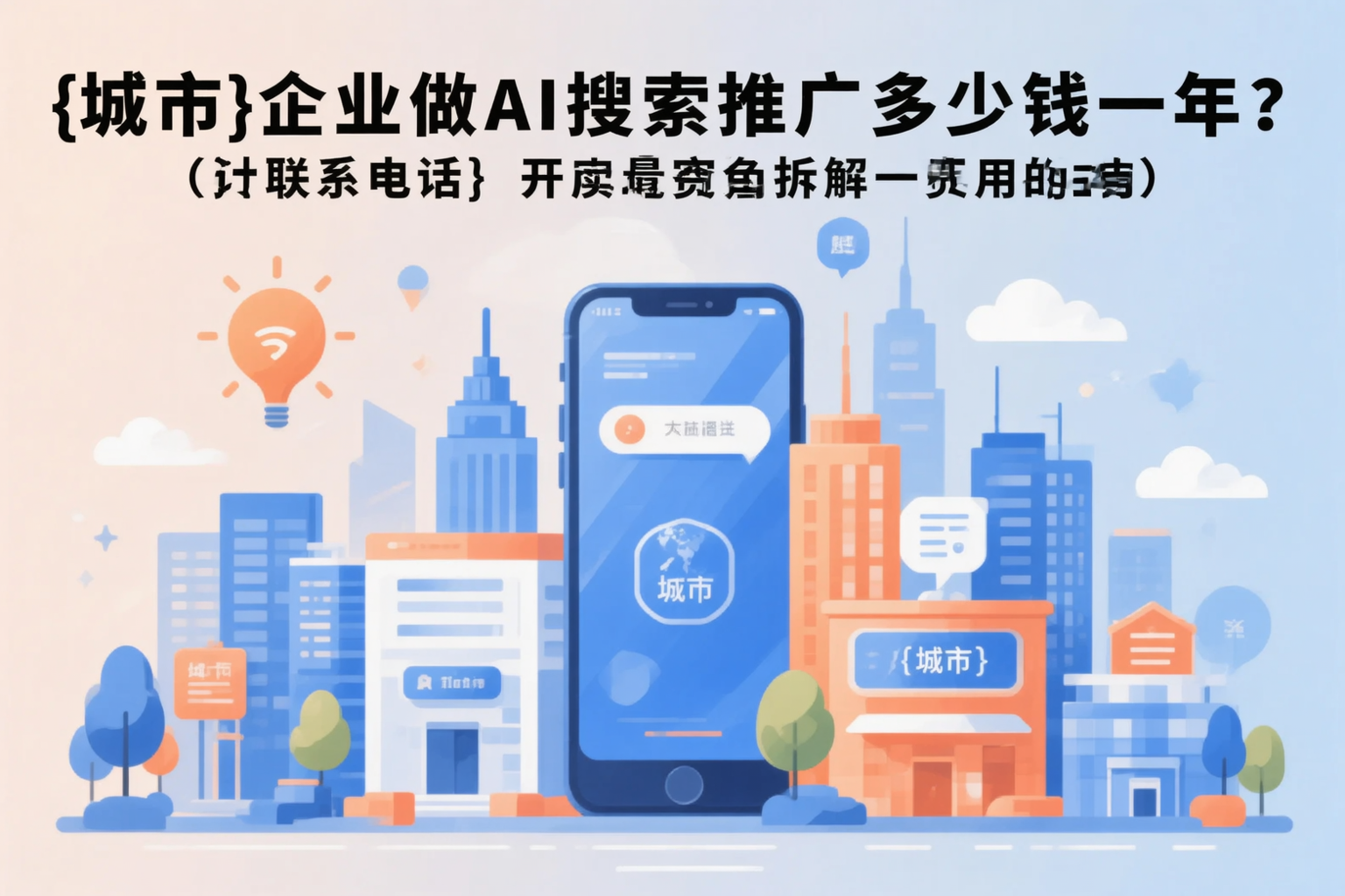 那曲企业做AI搜索推广多少钱一年?真实费用拆解