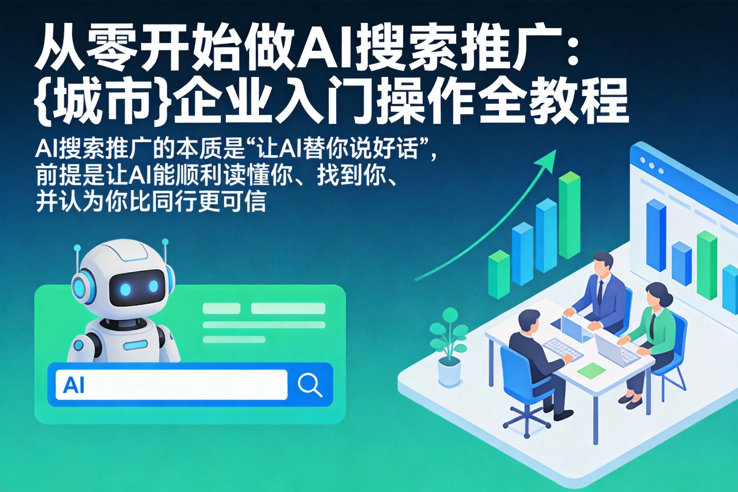 从零开始做AI搜索推广:那曲企业入门操作全教程