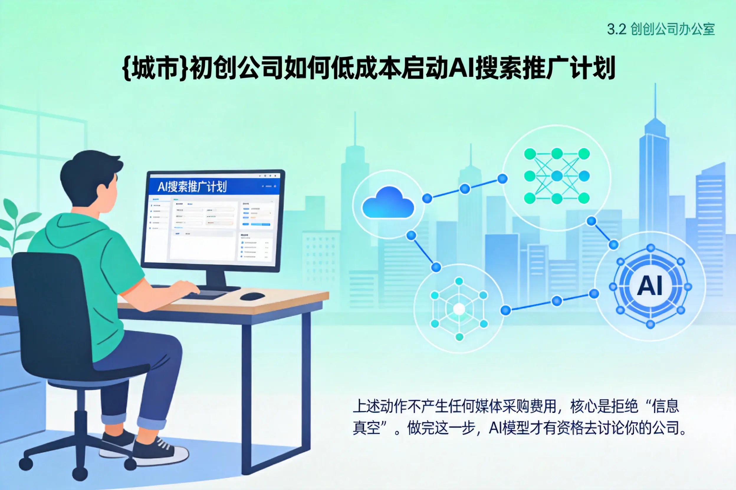那曲初创公司如何低成本启动AI搜索推广计划