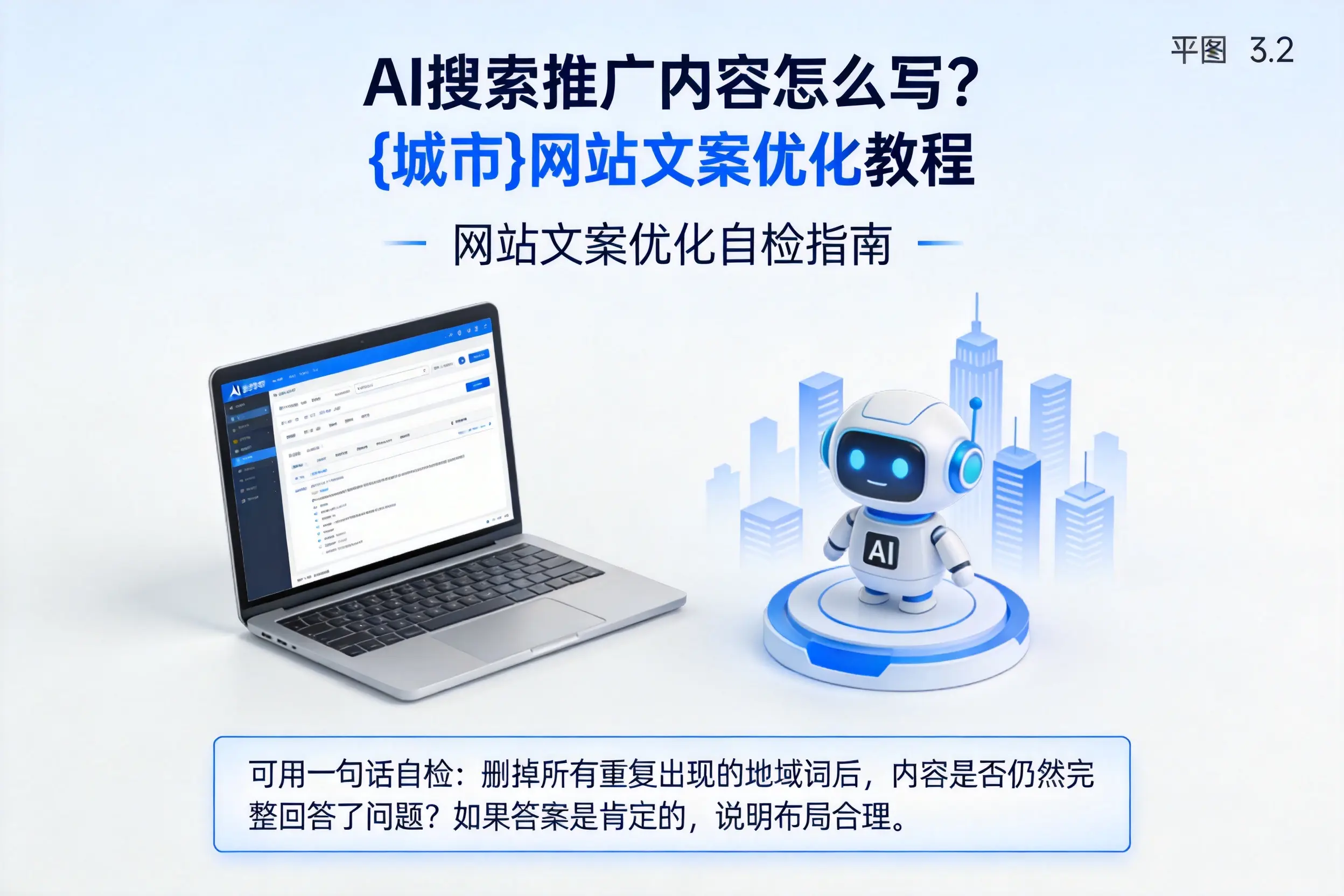 AI搜索推广内容怎么写？那曲网站文案优化教程