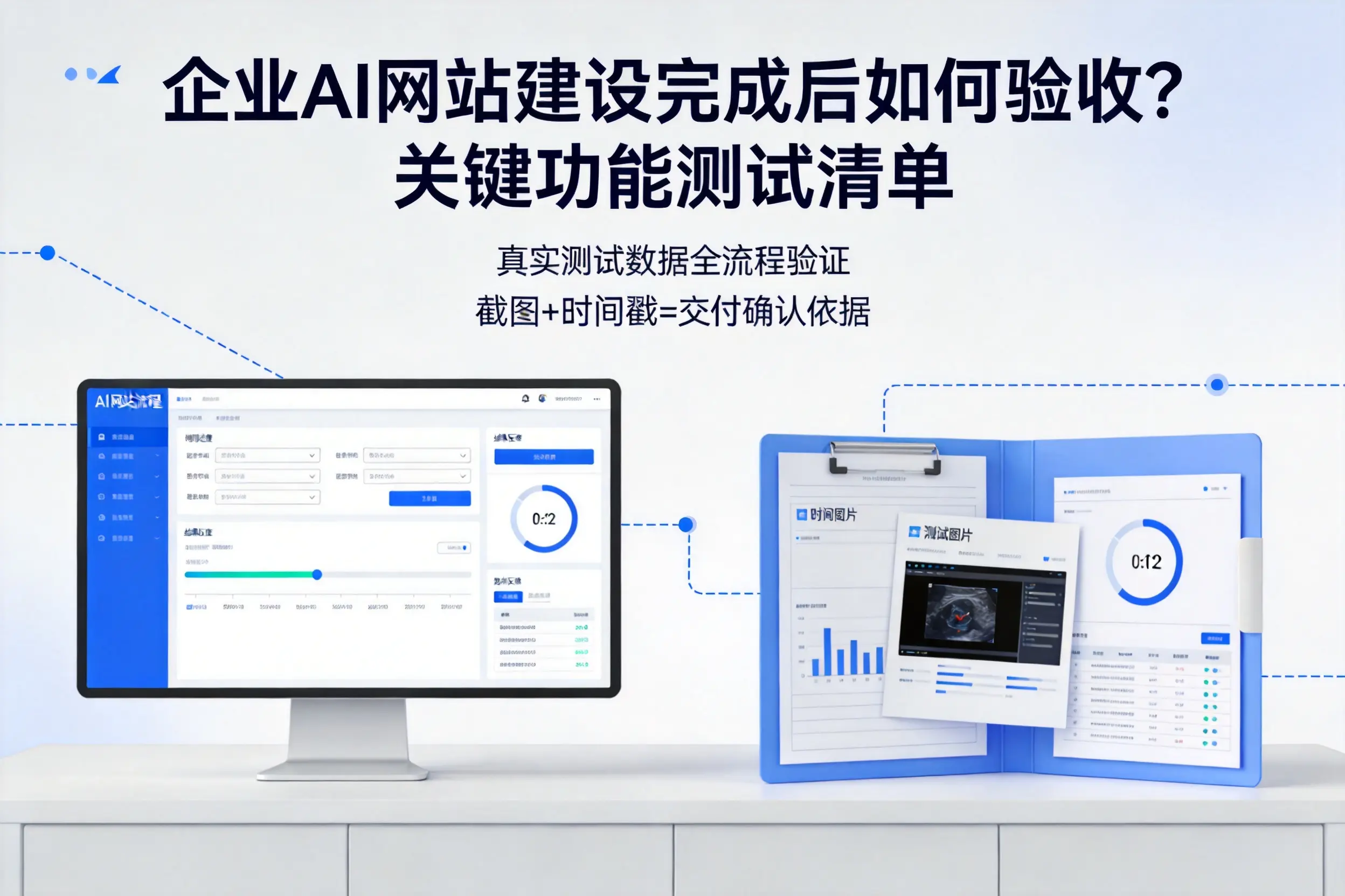 那曲企业AI网站建设完成后如何验收?关键功能测试清单