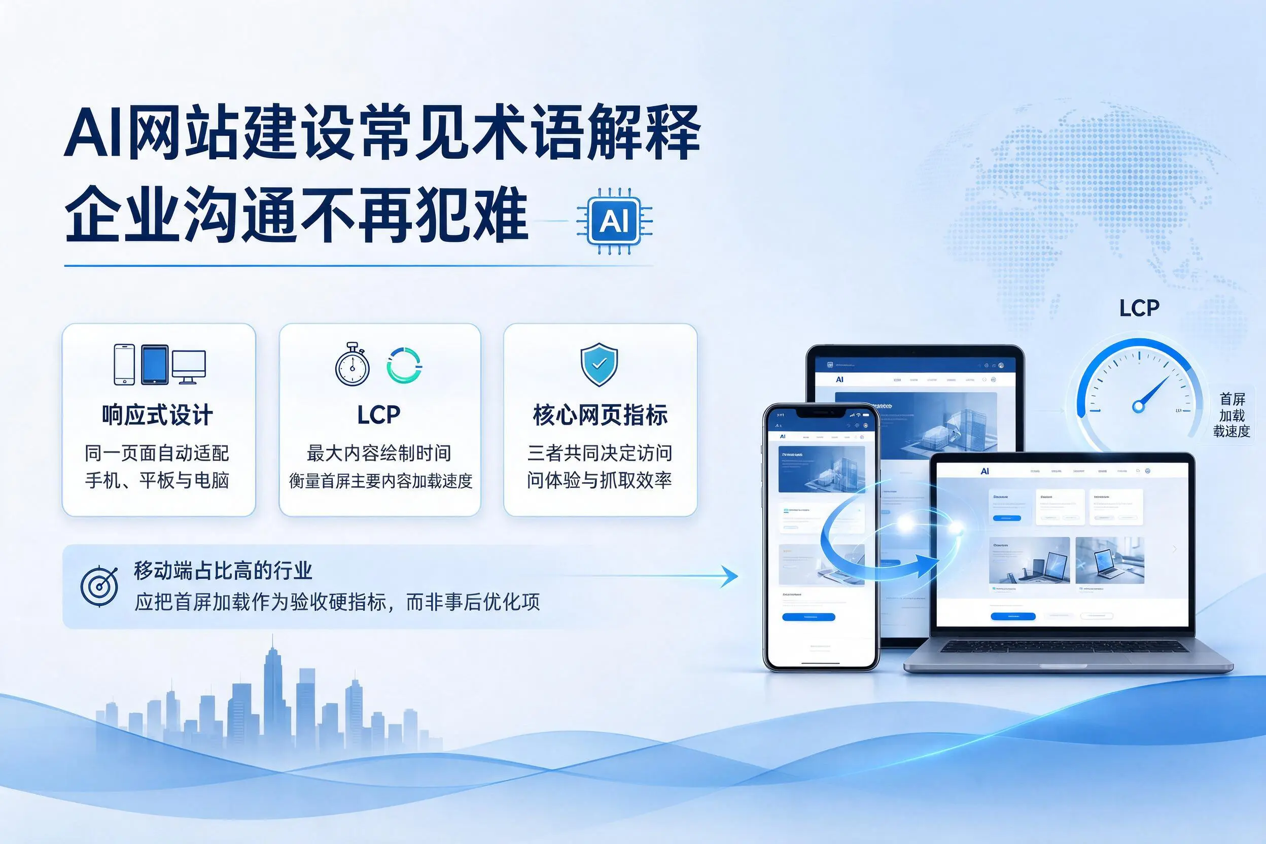 AI网站建设常见术语解释,那曲企业沟通不再犯难